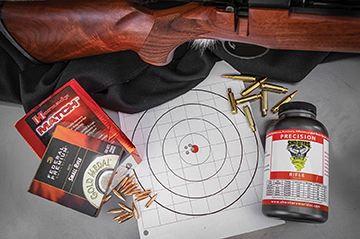 One of the author’s favorite loads uses Shooters World Precision Powder and the 75-grain Hornady BTHP Match bullet. It is accurate, inexpensive and expands rapidly on everything from coyotes to prairie dogs.